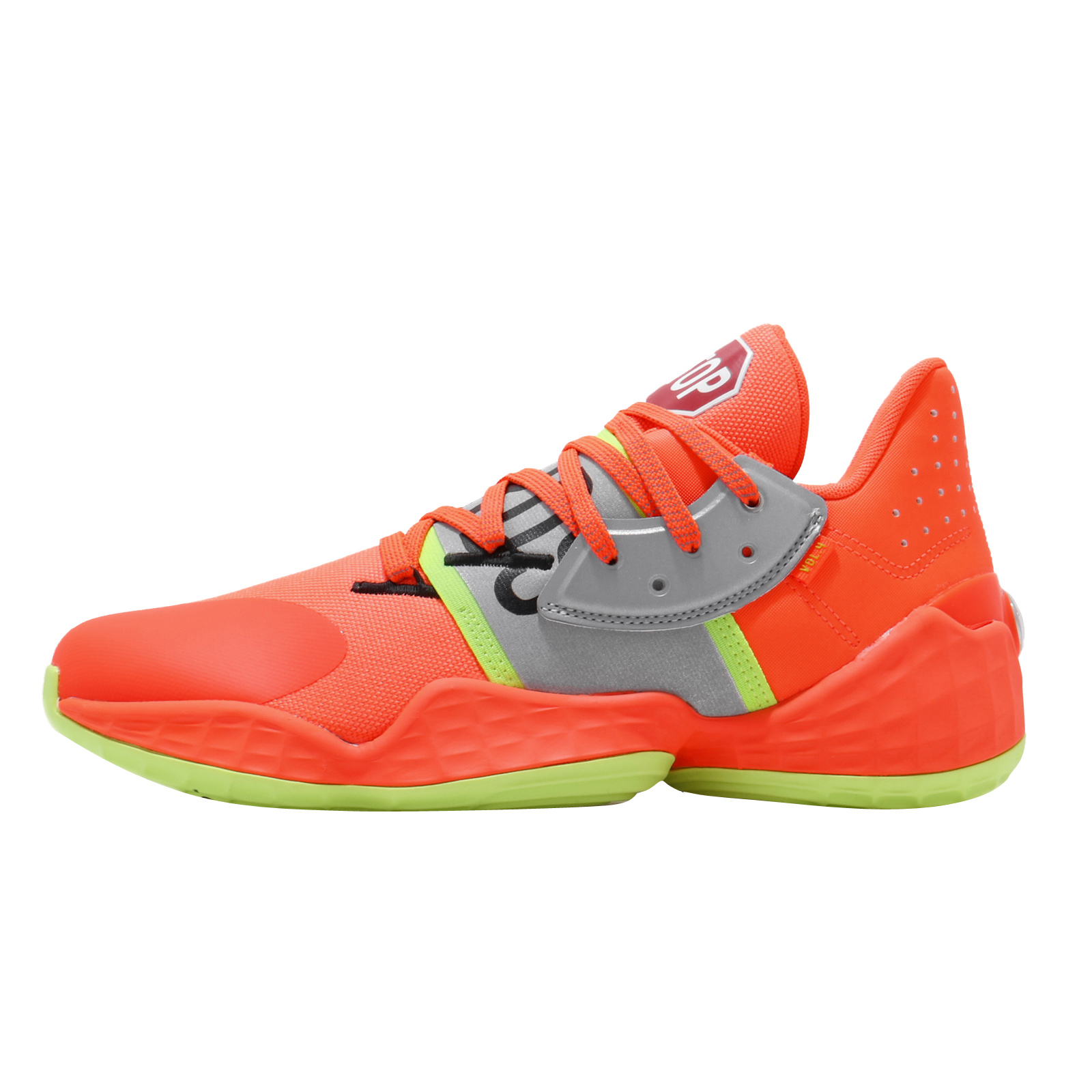 adidas Harden Vol 4 Playoffs Solar Orange