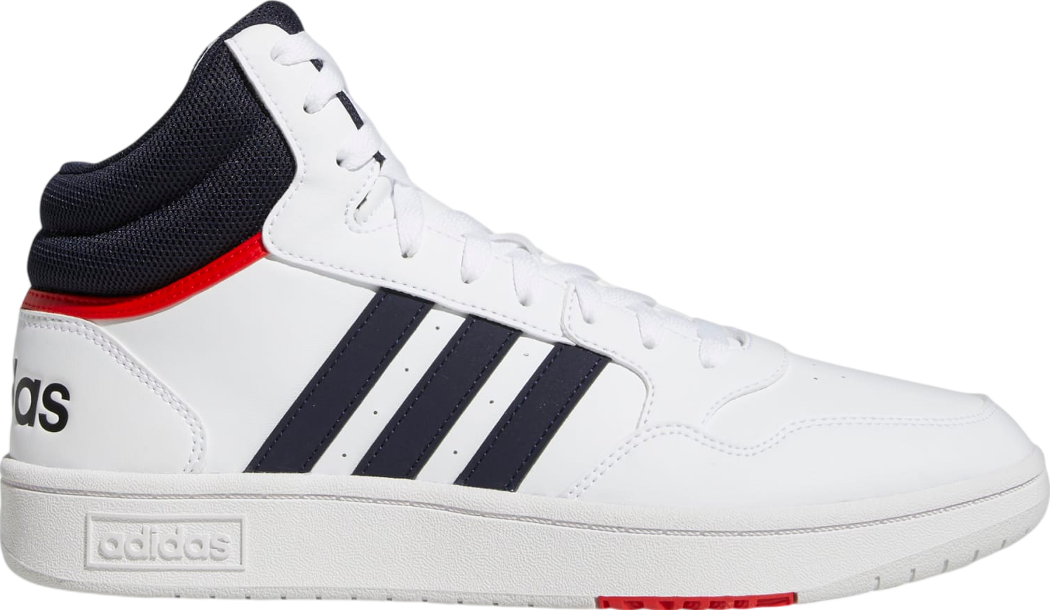 Adidas Hoops 3.0 Mid Classic Vintage Cloud White / Legend Ink / Vivid Red