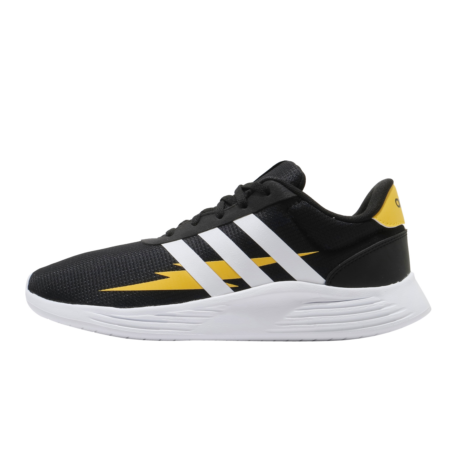 adidas Lite Racer 2.0 GS Core Black Cloud White EQT Yellow