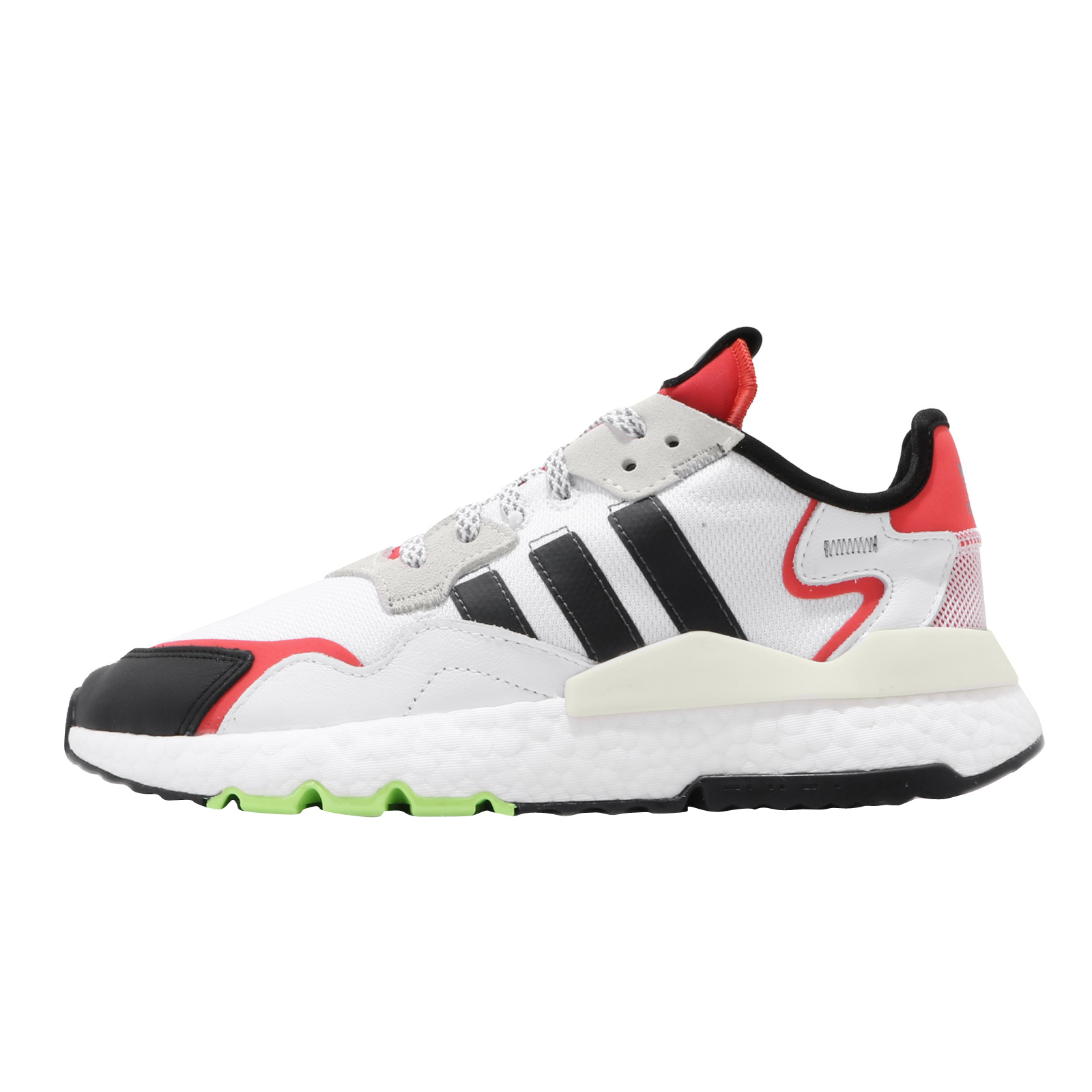 adidas Nite Jogger Footwear White Core Black Hi Res Red