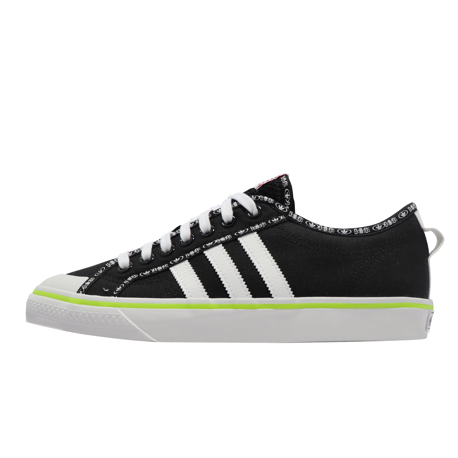 adidas Nizza Core Black Vivid Red