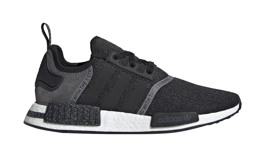 adidas NMD R1 Black White Speckle