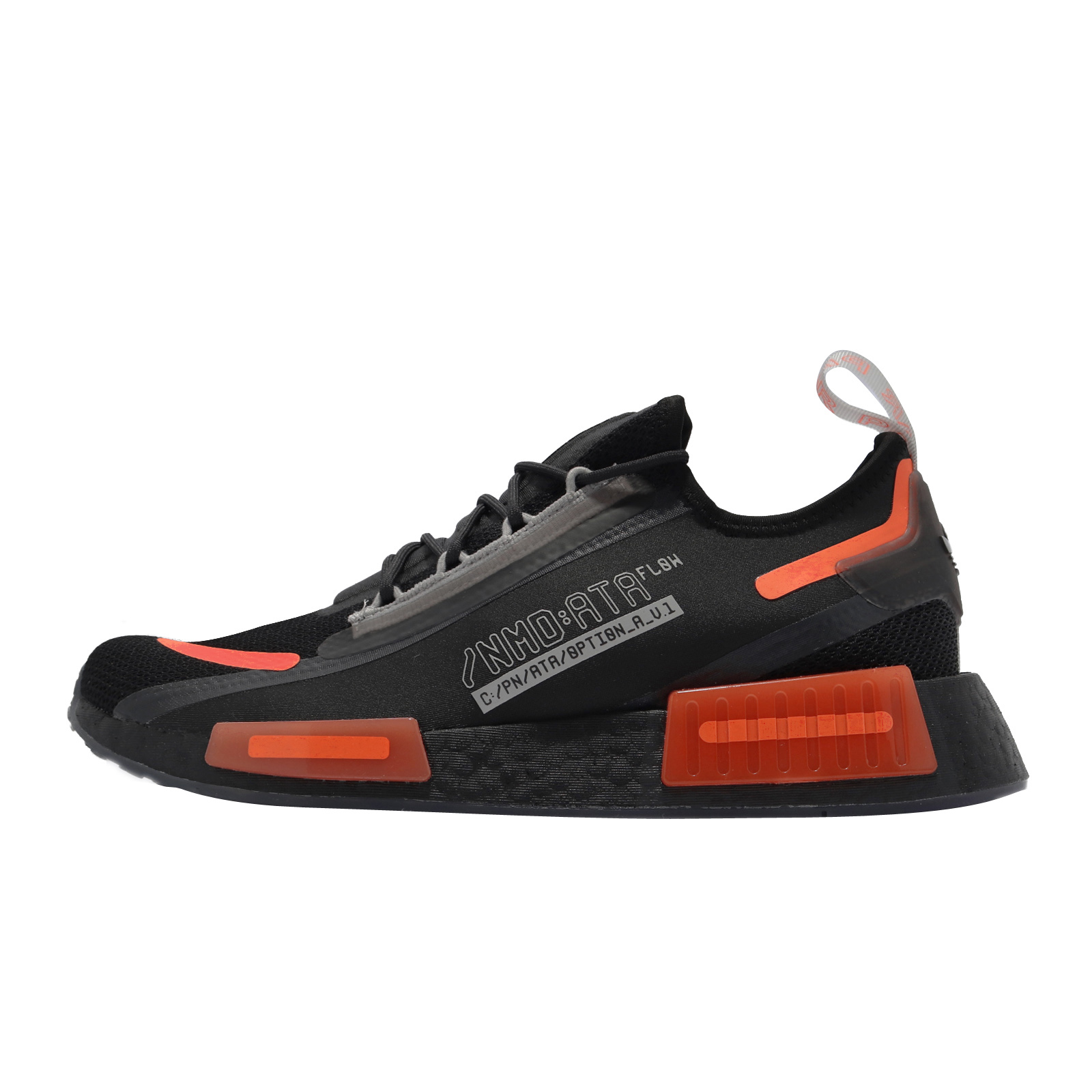 adidas NMD R1 Spectoo Core Black Solar Orange Dec 2021 GZ9264 KicksOnFire