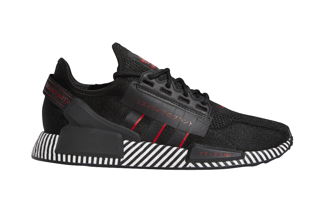 adidas NMD R1 V2 Dazzle Camo Core Black