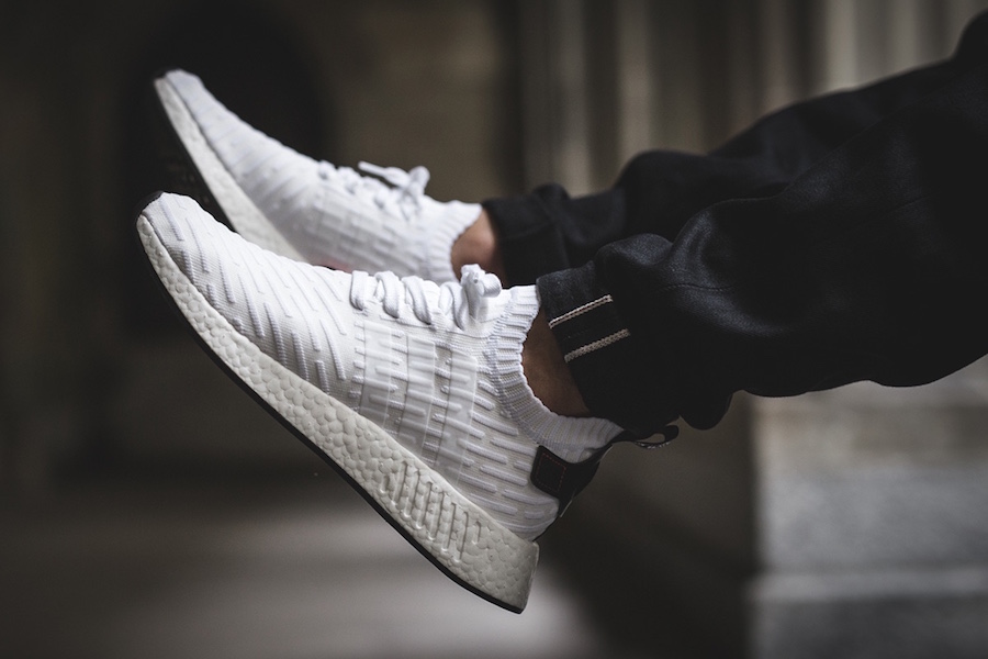 Adidas nmd r2 nere punta argento online