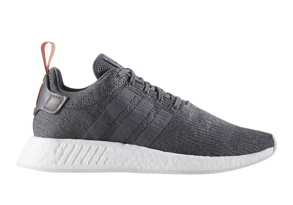 Adidas nmd r2 grey and pink online