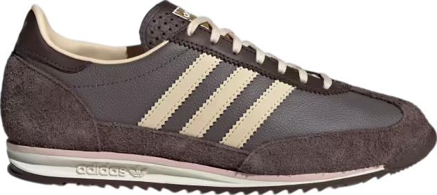 ★adidas★ SL 72 OG Dark Brown Off White Adidas Originals SL 72 OG Charcoal Crystal / Sand Brown