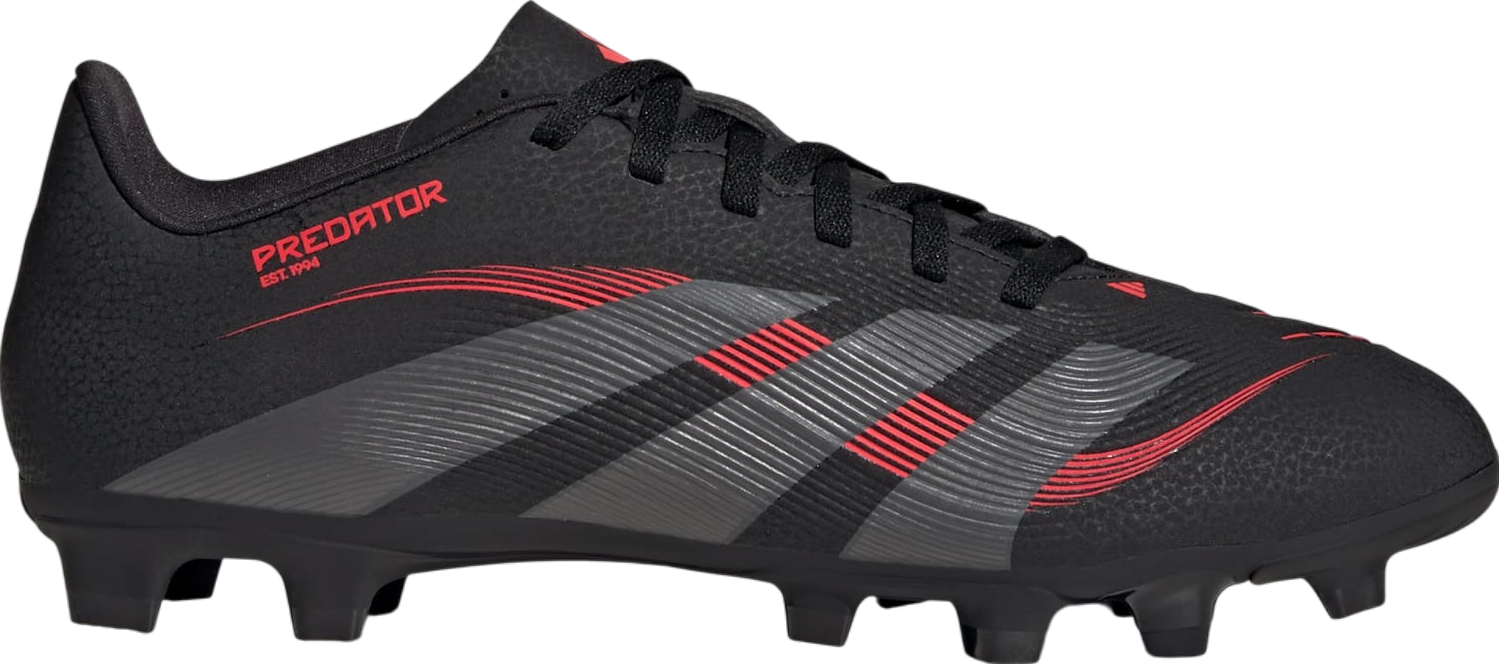Adidas Predator Club FG/MG Core Black / Grey Four - Jan 2025