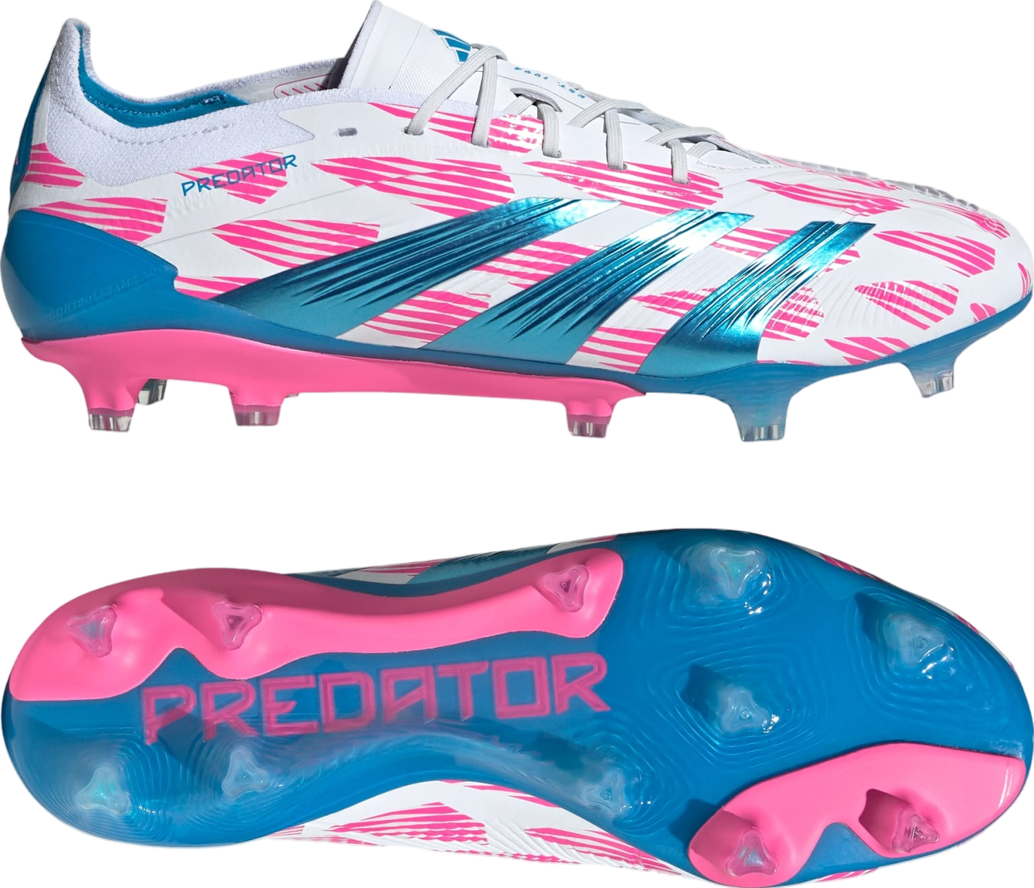 Adidas Predator Elite FG WMNS Cloud White / Solar Blue - Jan