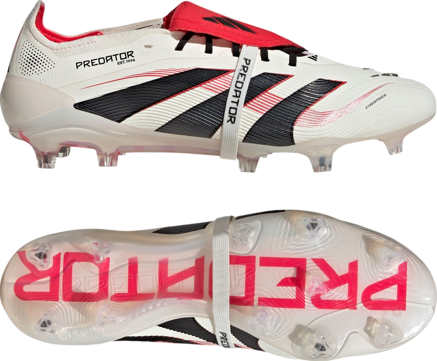 Adidas Predator Elite Fold-Over Tongue FG Cloud White