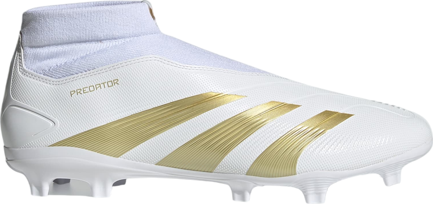 Adidas Predator League Laceless FG WMNS Cloud White / Gold Metallic