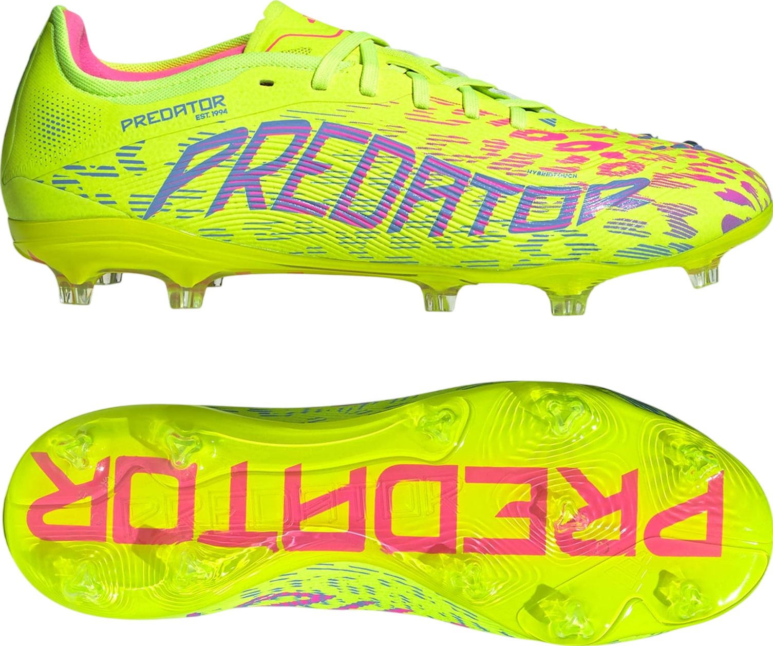 Adidas Predator Pro FG Lucid Lemon / Blue Fusion - Feb 2025