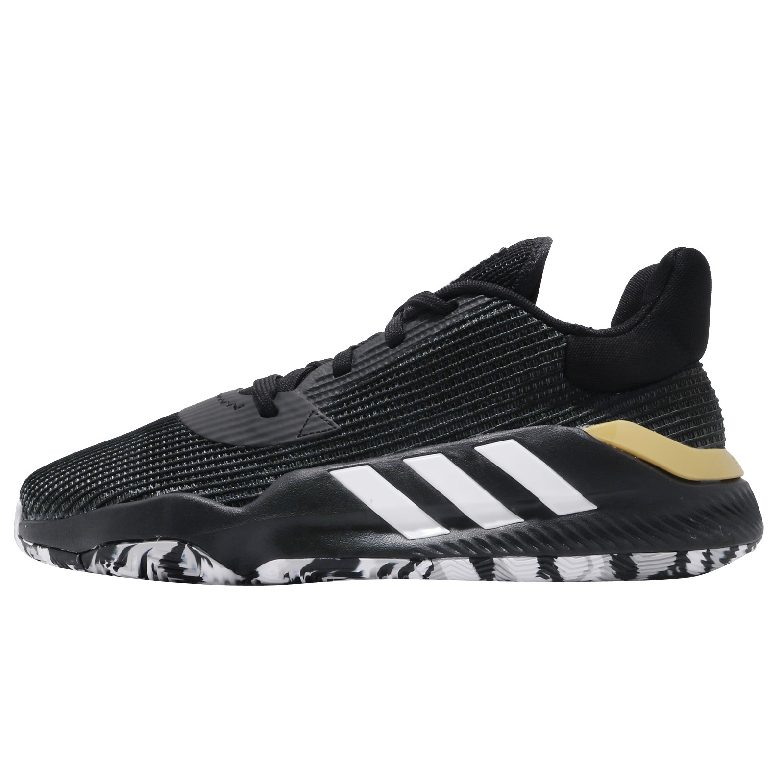 adidas Pro Bounce 2019 Low GCA Black White Gold Mint