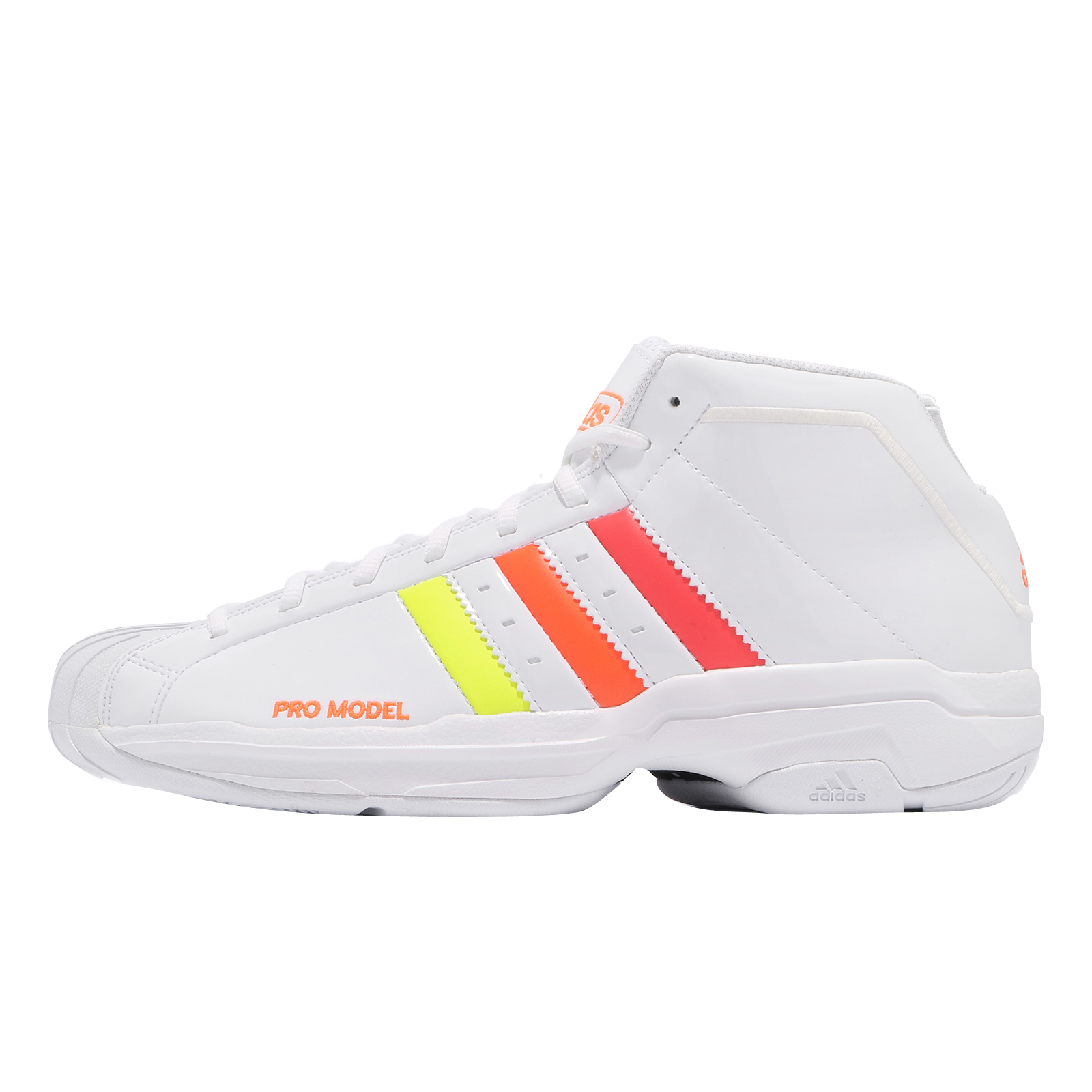 adidas Pro Model 2G Cloud White Signal Orange