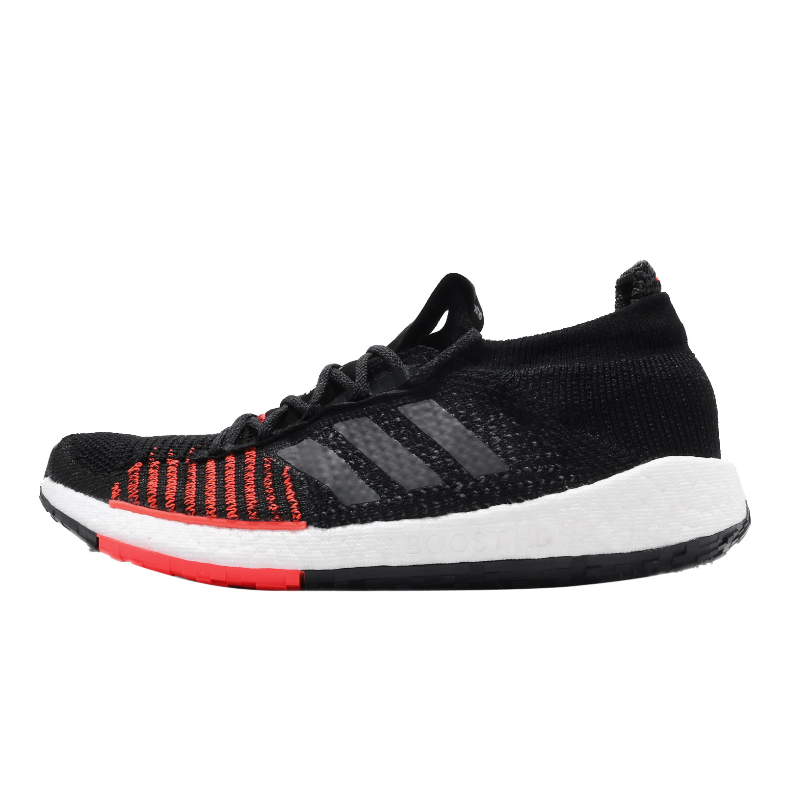 adidas PulseBoost HD Core Black Grey Solar Red