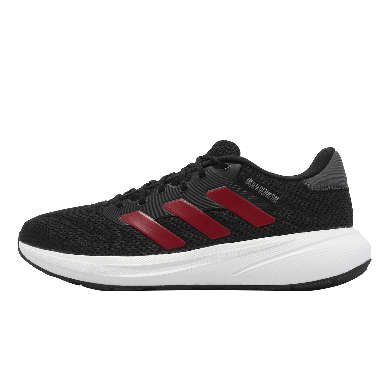 adidas Response Runner Core Black Better Scarlet