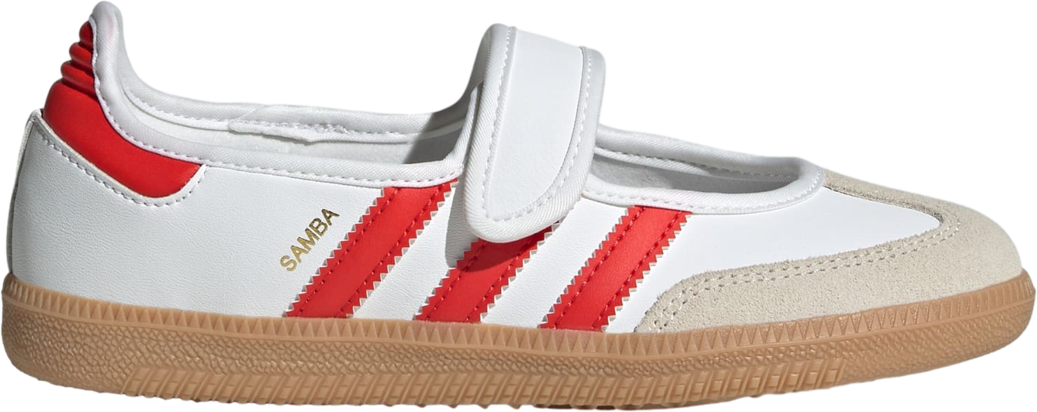【Adidas】 (W) Samba Jane Cloud White Alumina Adidas Samba Jane GS Cloud White / Alumina - Jul 2025