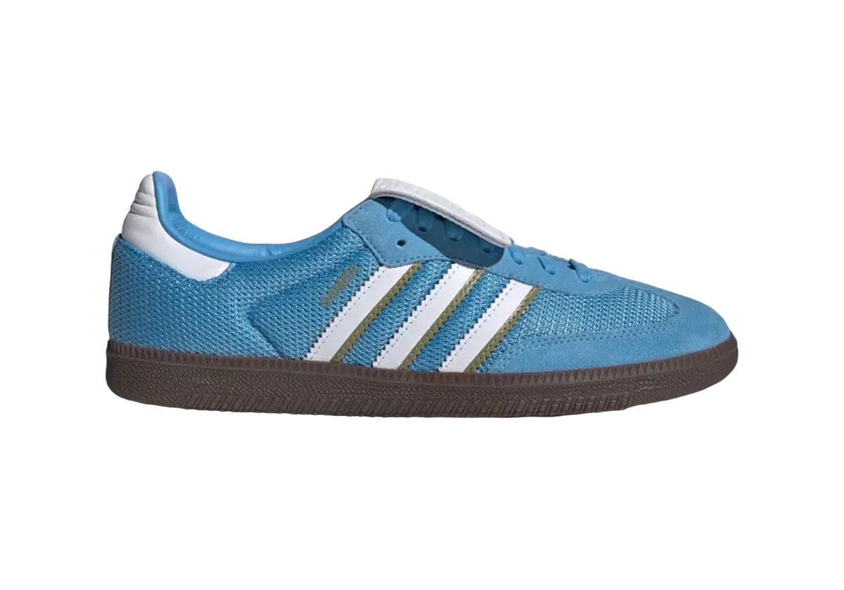 adidas Samba OG Crystal White / Dark Blue - Jun 2024