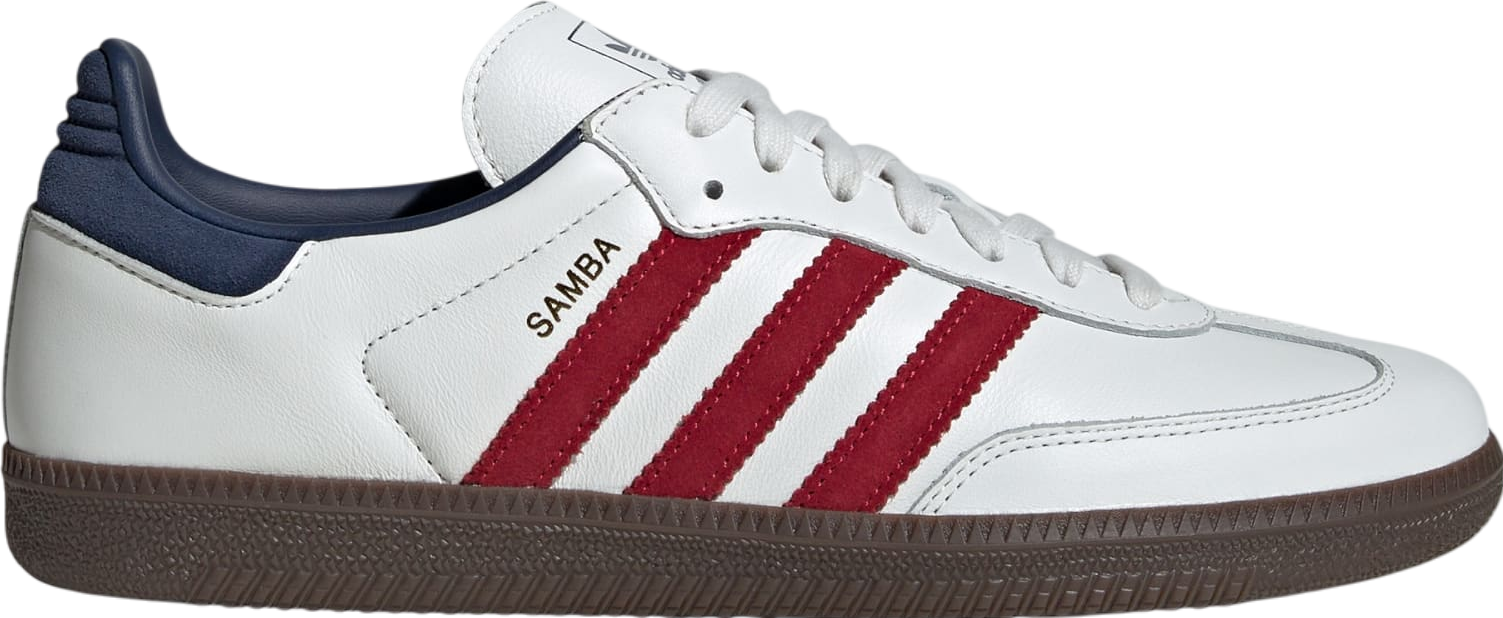 Adidas samba super white red online