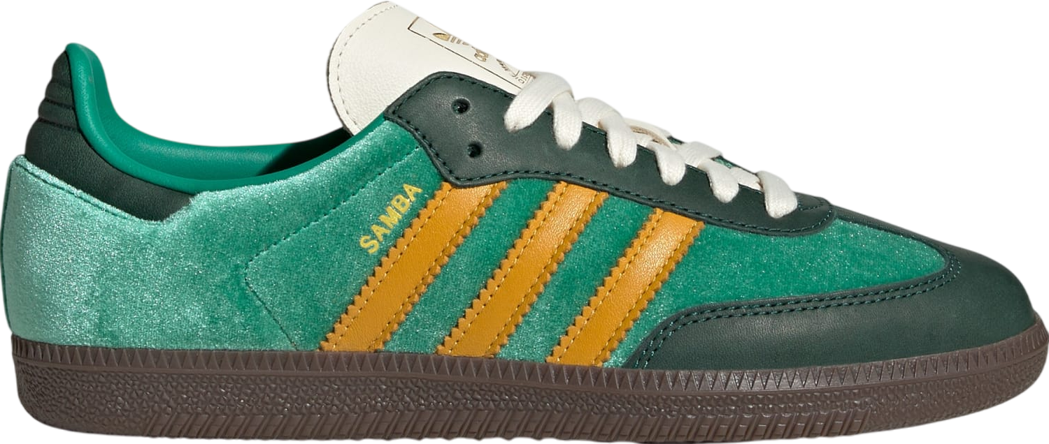 スニーカー adidas Samba OG Green Free Love Yellow JI2681 adidas Women's Originals Samba OG 