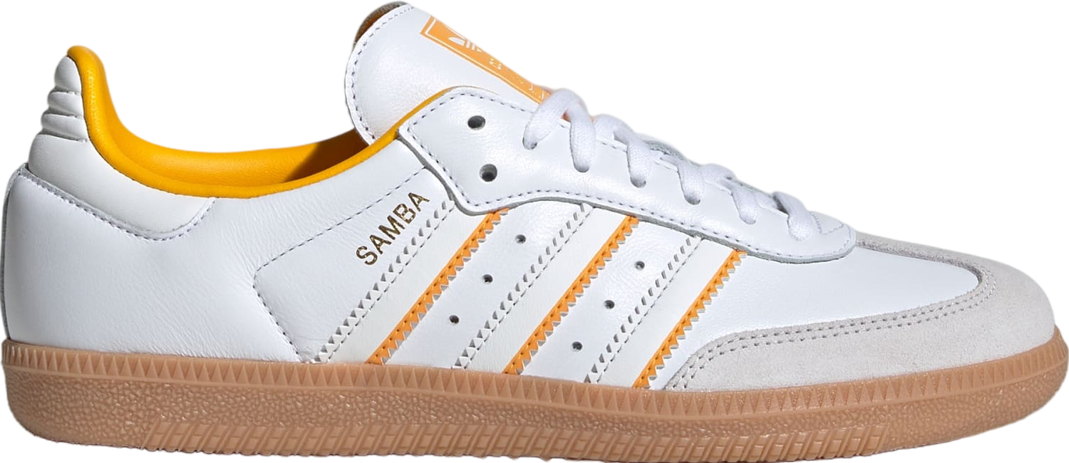 Adidas Originals Sambae Cloud White Metallic Gold Women's