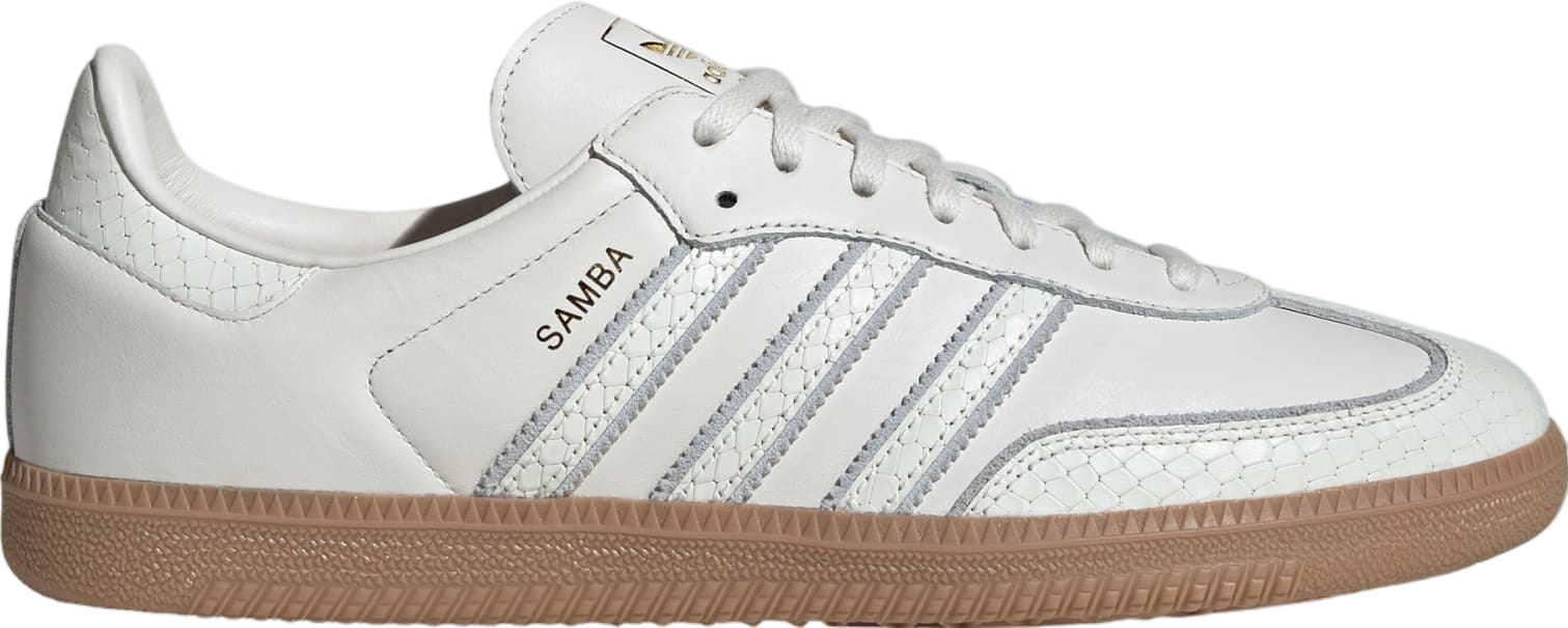 国内配送 adidas SAMBA OG FTWWHT /CGRE /GUM Adidas Samba Og WMNS Core White / Gum - Sep 2024 - IF1985