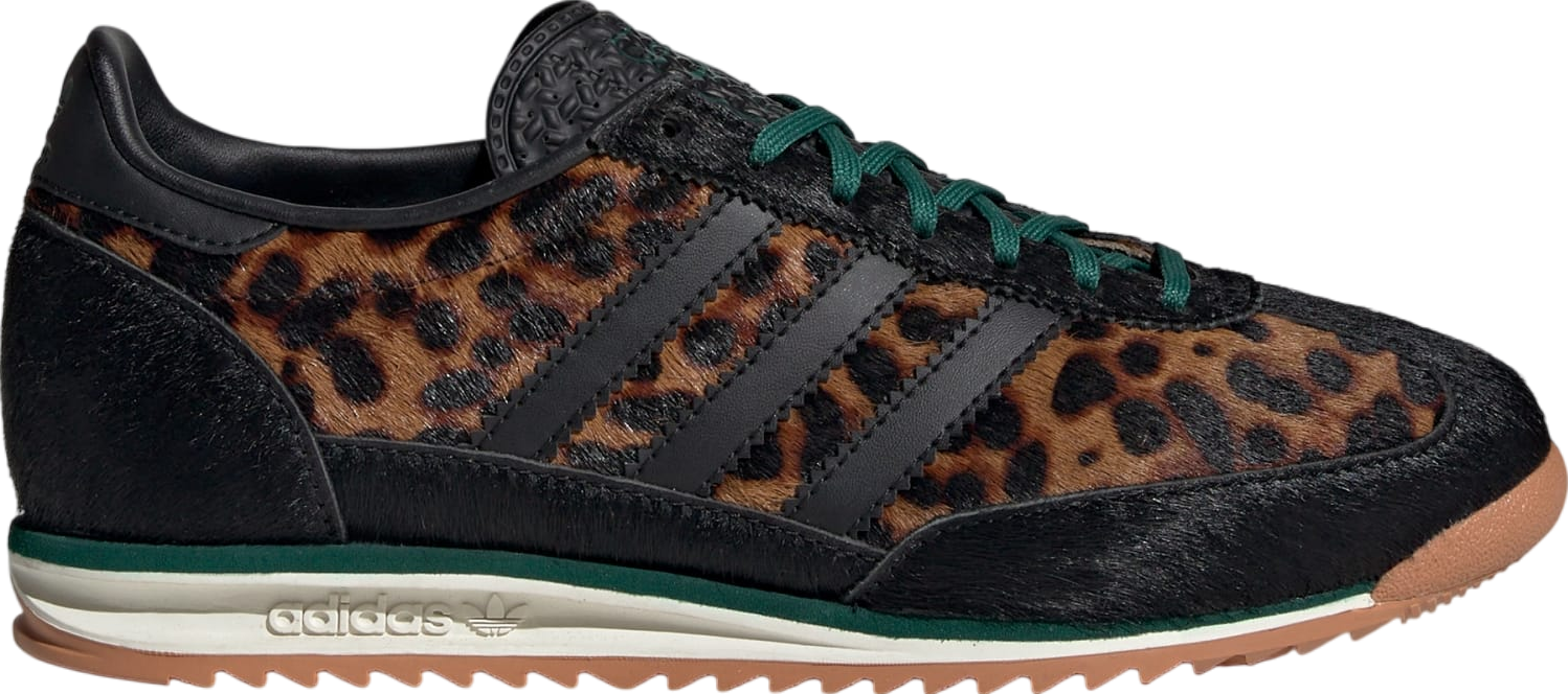 Adidas SL 72 OG WMNS Black / Green (Animal Print) - Jan 2025
