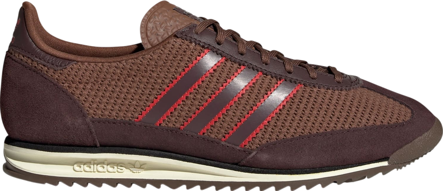 Adidas SL 72 OG WMNS Dark Brown / Off White (Animal Print Adidas SL 72 OG WMNS Dark Brown / Off White (Animal Print