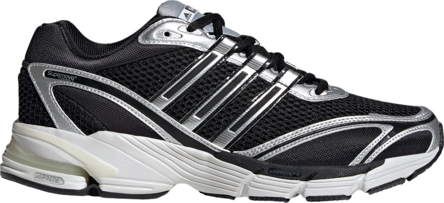 Adidas Supernova Cushion 7 Core Black / Silver Metallic