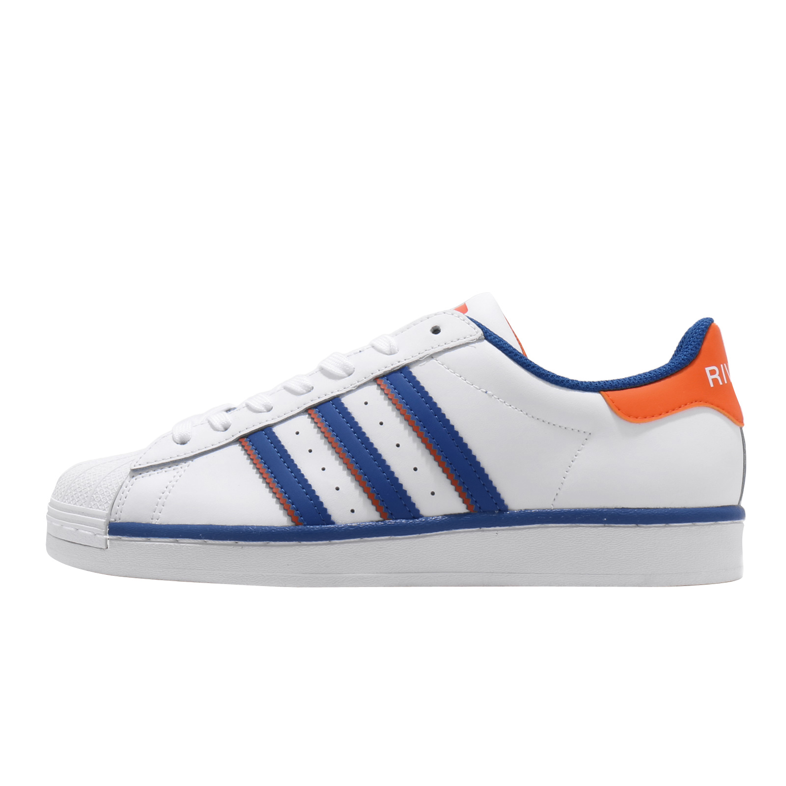 adidas Superstar Footwear White Blue Orange Feb 2020 FV2807 KicksOnFire