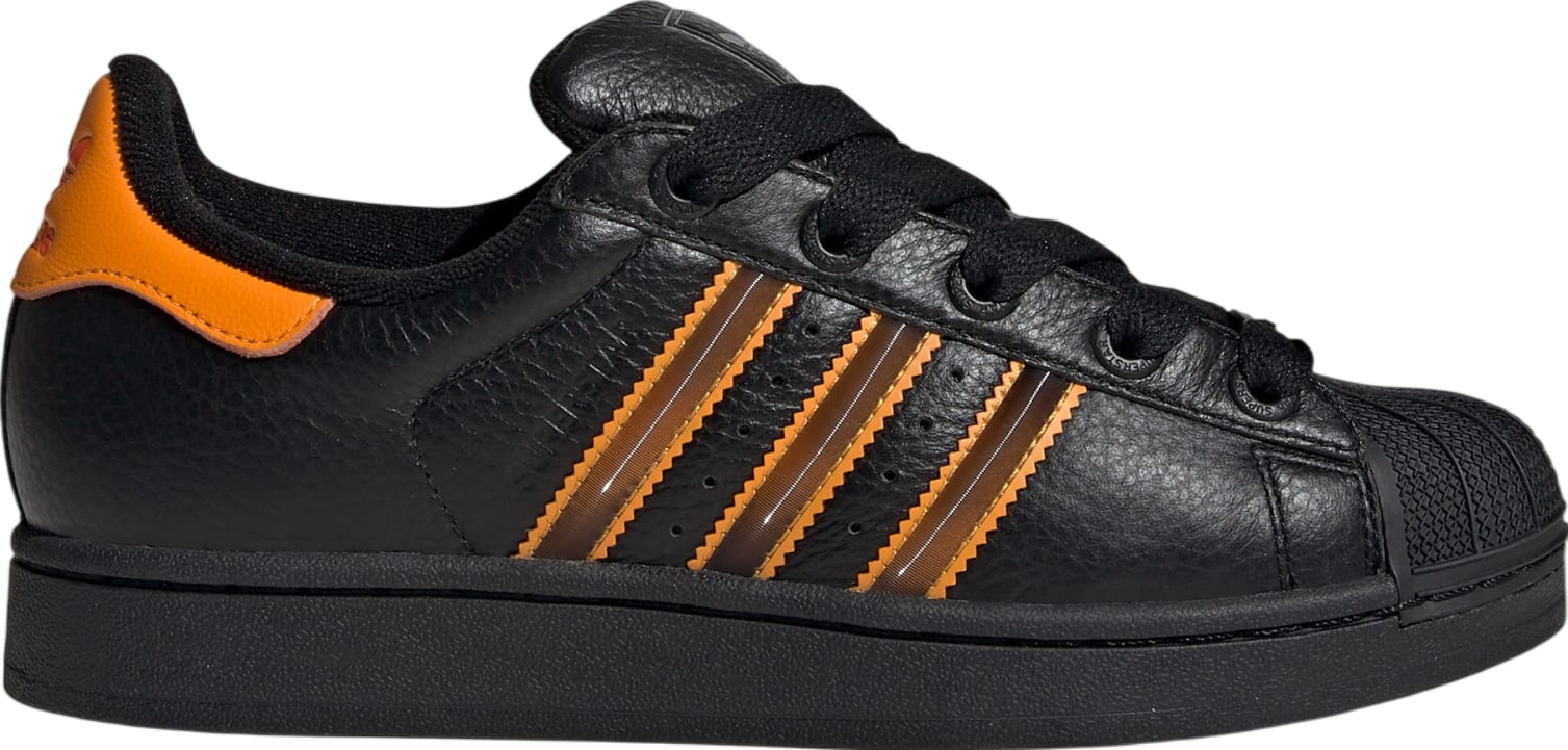 スニーカー adidas Superstar II Black Orange JS2834 adidas Originals SUPERSTAR II MEN'S SHOES JS2834 ORANGE