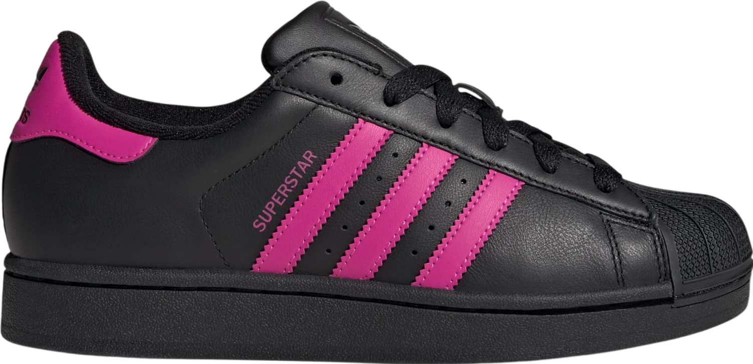 Adidas Superstar II WMNS Core Black / Semi Lucid Fuchsia