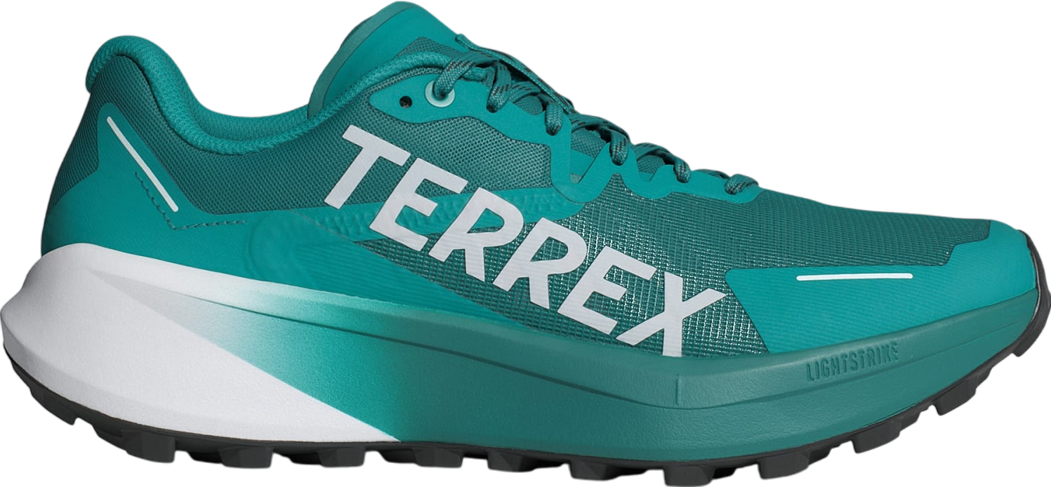 Adidas Terrex Agravic Speed Ultra Pure Teal/Grey/Aurora Ivy (JR5238) size 8. adidas Gray Fitness & Running Shoes for Men 8 US Shoe for  main image 4