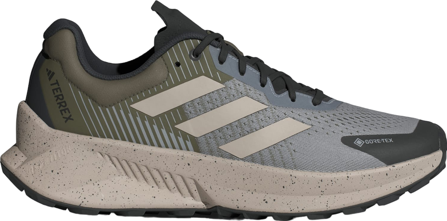 Adidas Terrex Soulstride Flow Gore-tex Charcoal Solid Grey / Wonder Beige