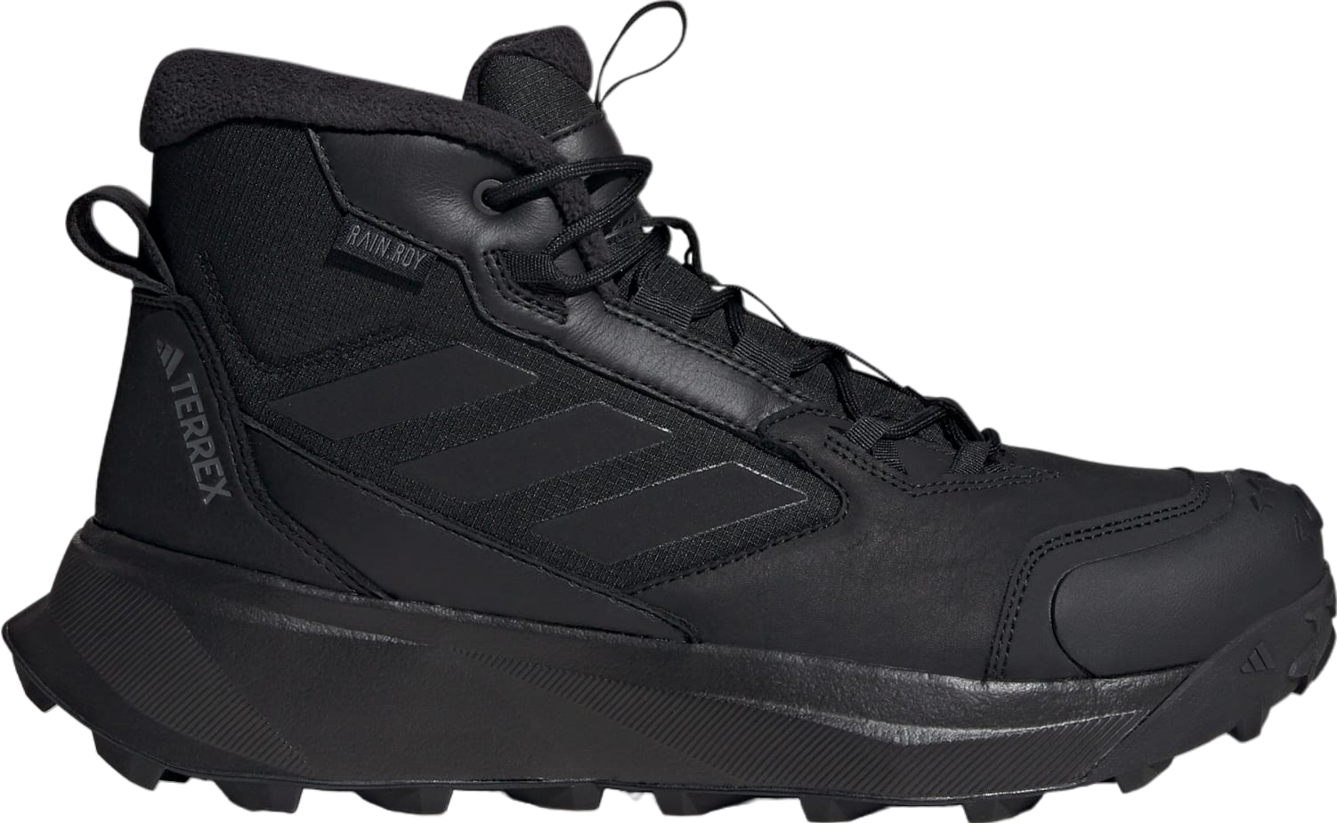 Adidas Terrex Winter Leather Mid Cut Rain.rdy Cold.rdy WMNS Core Black / Grey Four