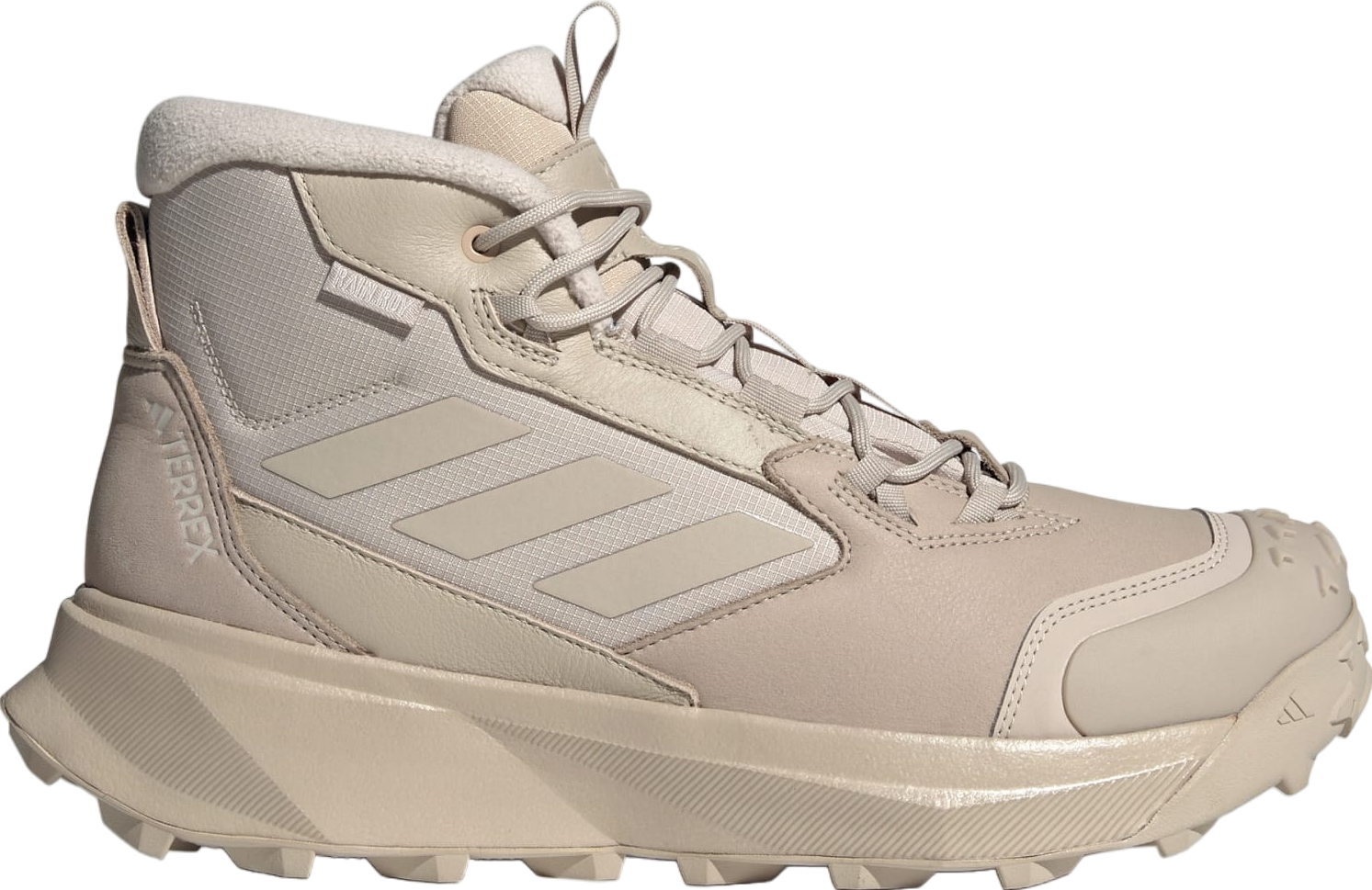 Adidas Terrex Winter Leather Mid Cut Rain.rdy Cold.rdy WMNS Wonder Beige / Alumina