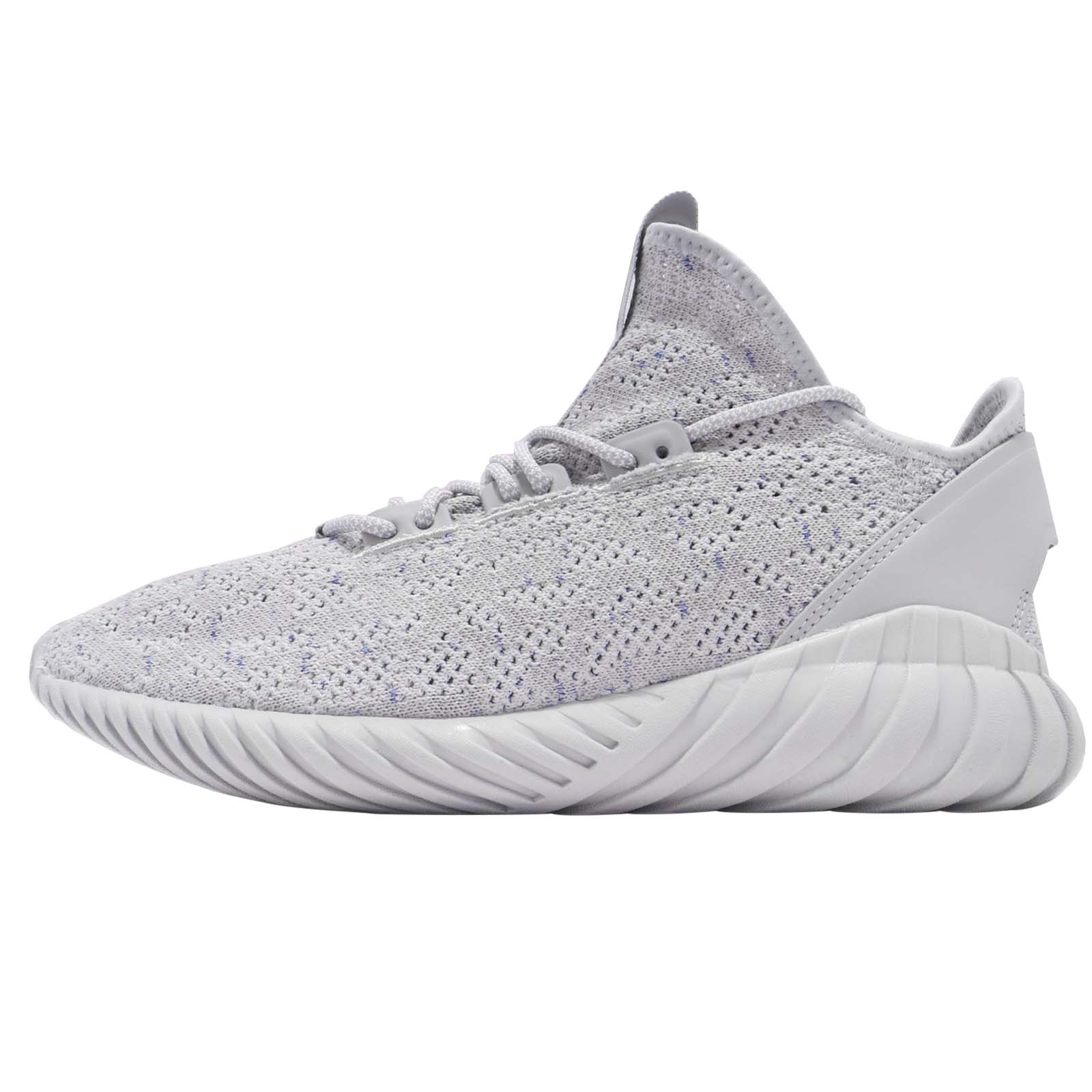 adidas Tubular Doom Sock Primeknit Grey Two