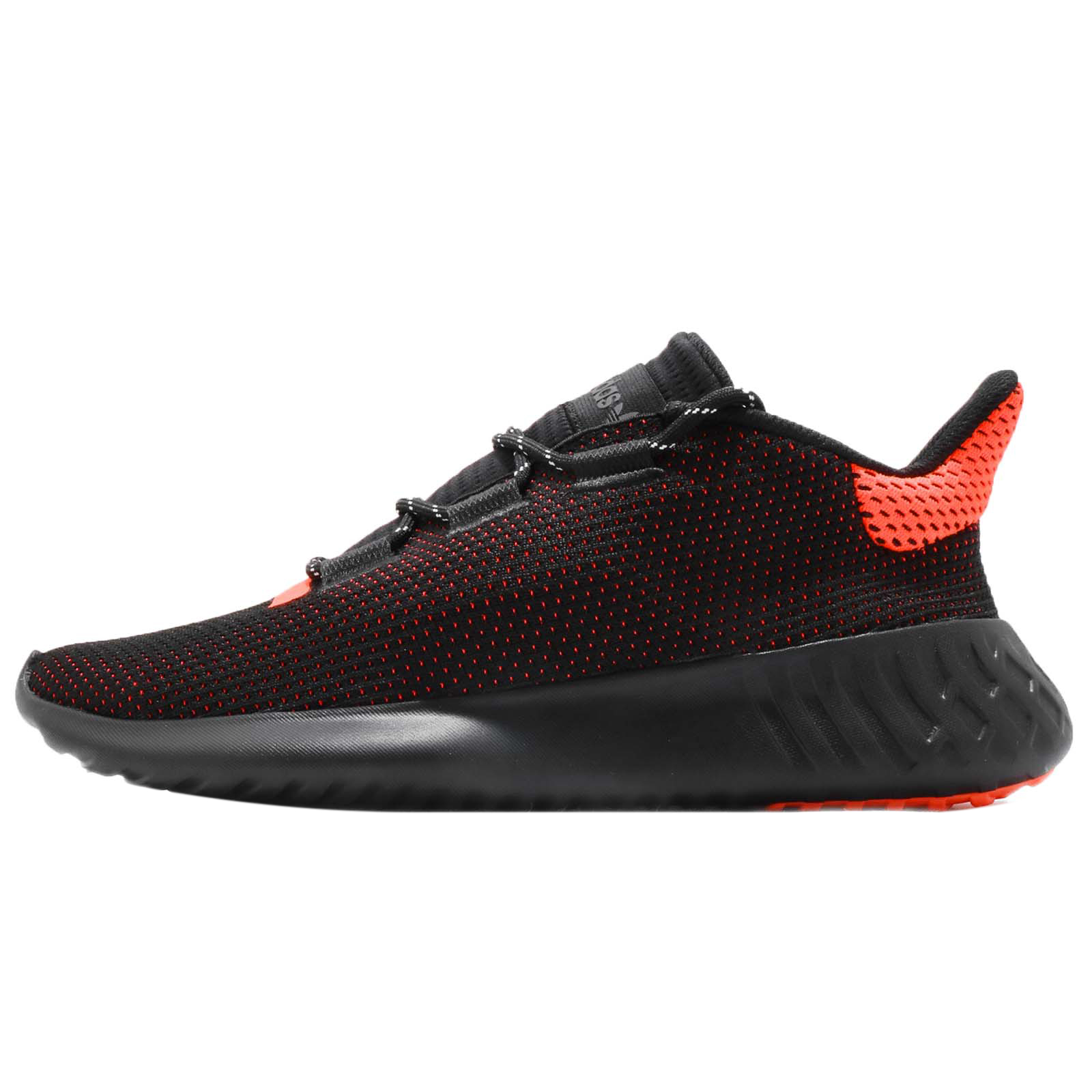 adidas Tubular Dusk Core Black Solar Red