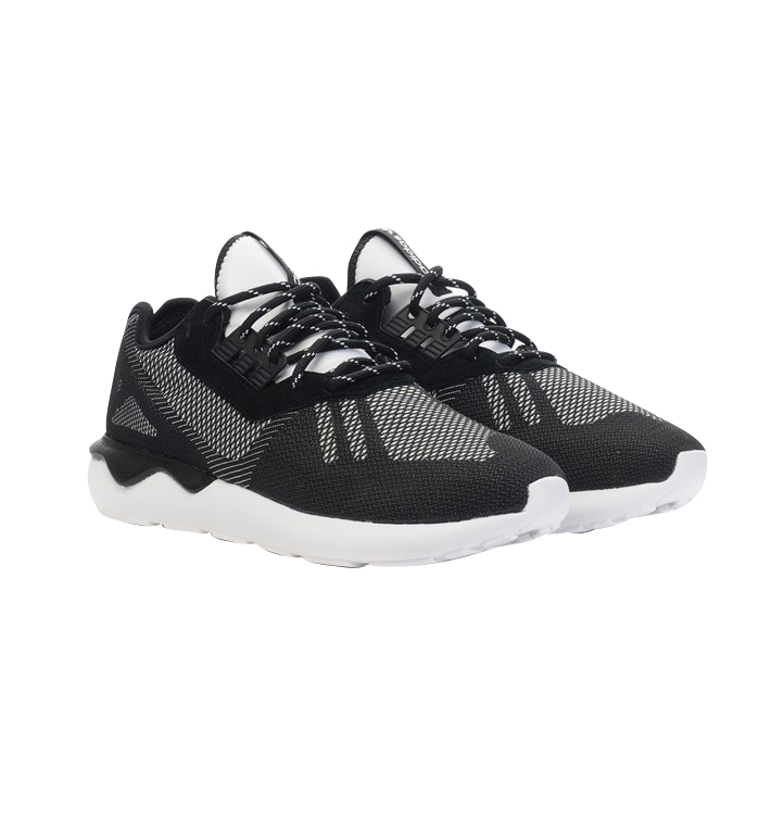 adidas Tubular Weave Black White