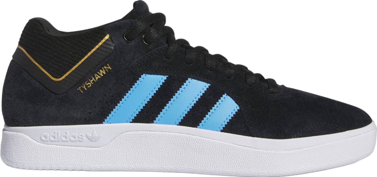 Adidas Tyshawn Core Black / Blue Burst