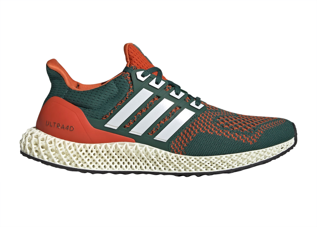 adidas Ultra 4D Miami Hurricanes