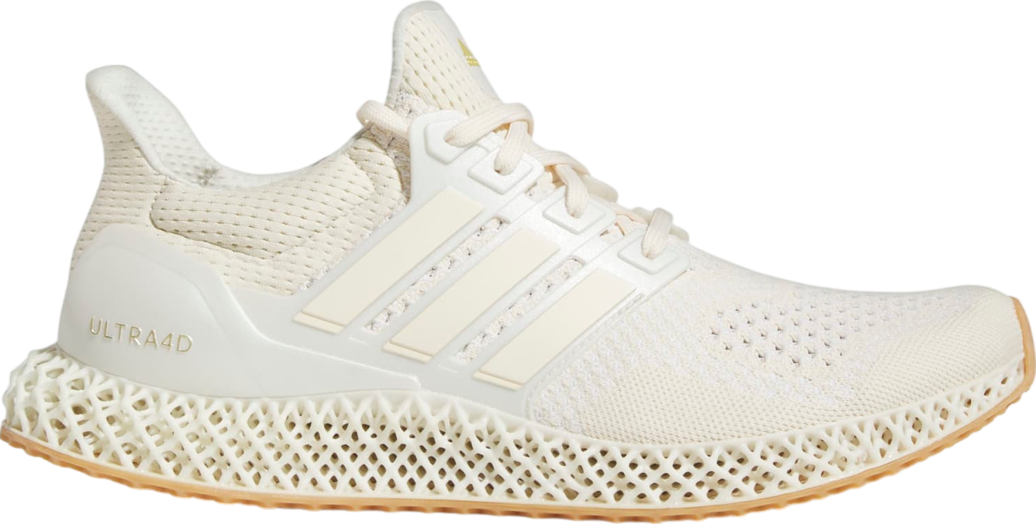 Adidas Ultra 4D WMNS Wonder White / Gold Metallic