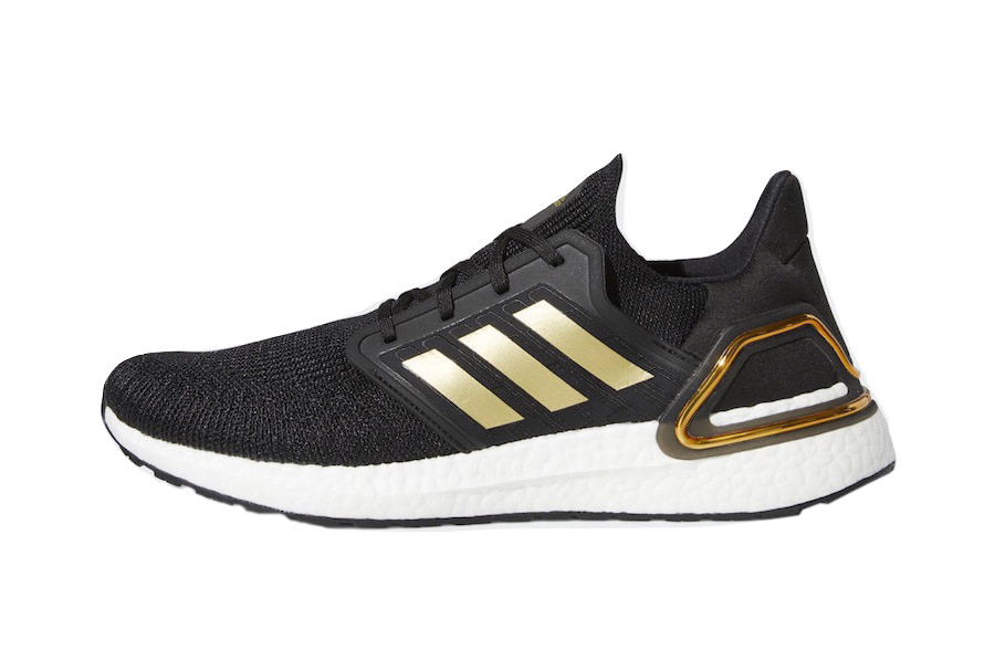 adidas Ultra Boost 2020 Black Metallic Gold