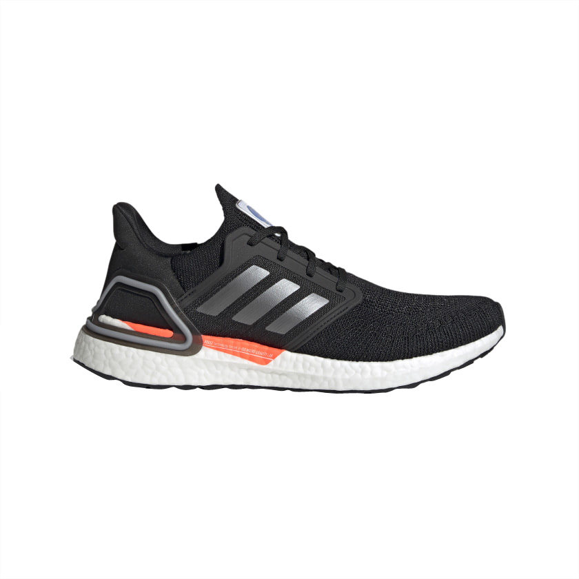 adidas Ultra Boost 2020 Core Black Iron Metallic Football Blue Dec 2020 FX7979 KicksOnFire