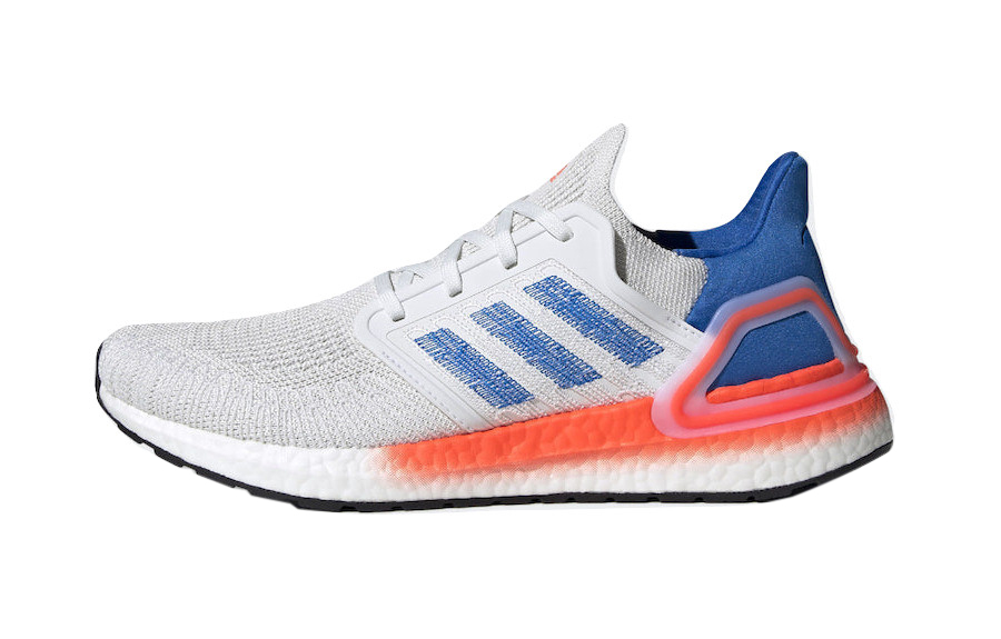 adidas Ultra Boost 2020 Glory Blue Solar Red