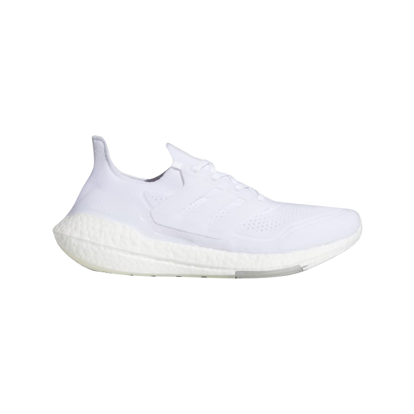 adidas Ultra Boost 2021 Cloud White Grey Three