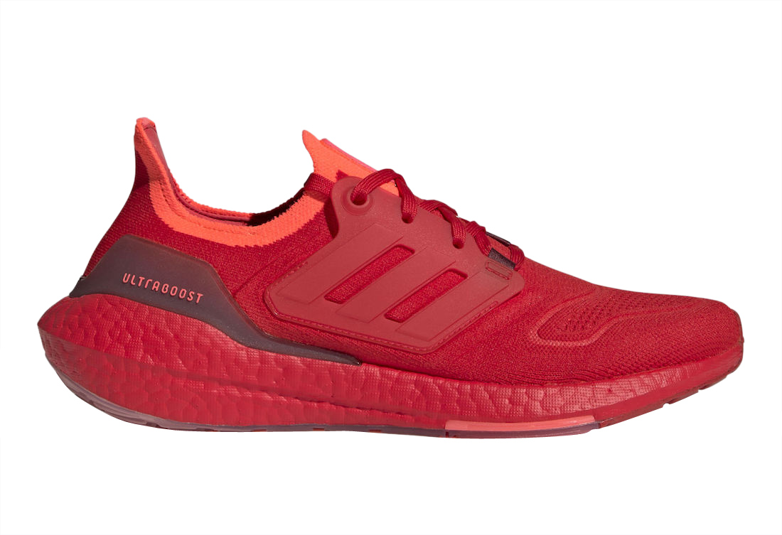 adidas Ultra Boost 2022 Vivid Red Dec 2021 GX5462 KicksOnFire