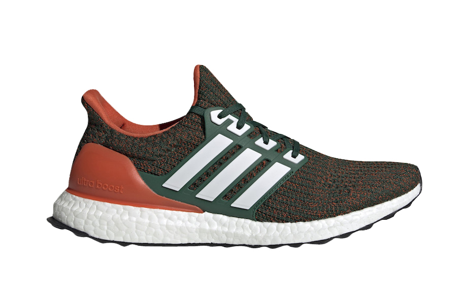 adidas Ultra Boost 4.0 Miami Hurricanes