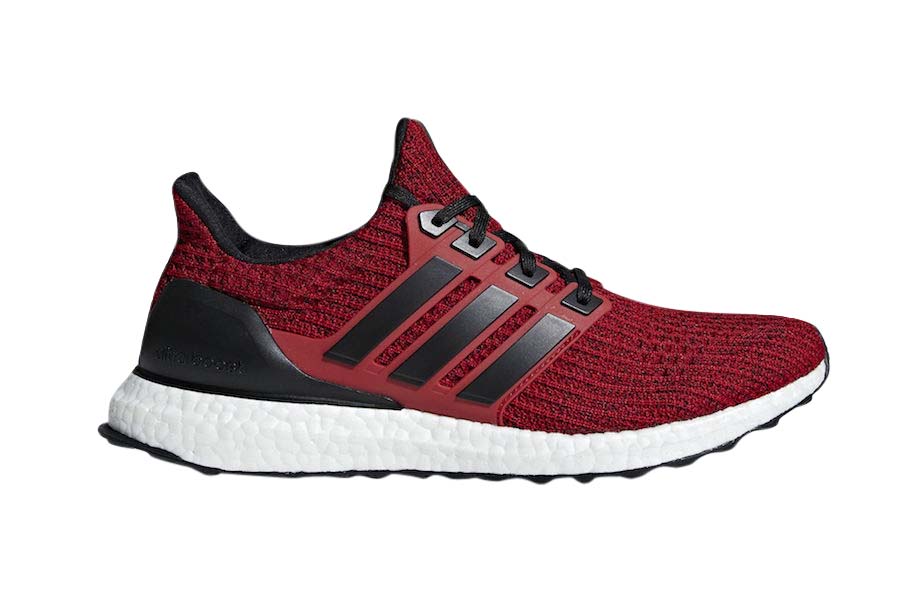 Black and red adidas ultra boost deals