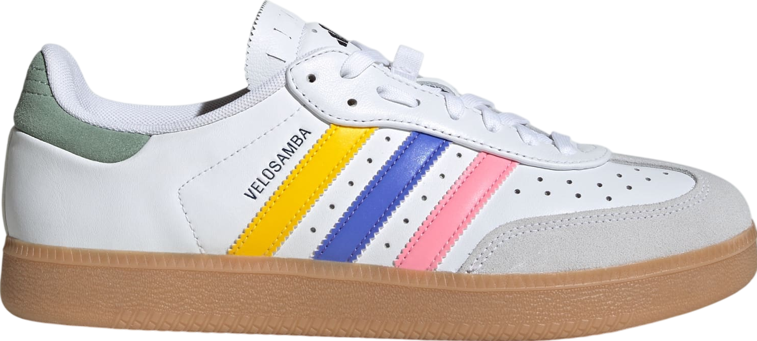 Adidas Velosamba Leather Cloud White / Cobalt Blue - Nov